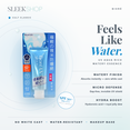 Bioré UV Aqua Rich Watery Essence SPF 50+ PA++++ Sunscreen Infographic | Sleekshop Bioré UV Aqua Rich Watery Essence SPF 50+ PA++++ Japanese sunscreen infographic showing watery finish with zero white cast, micro defense UV shield, and hyaluronic acid hydra boost