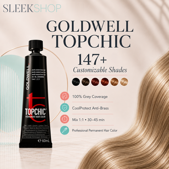 8KG - Light Copper Gold, Goldwell Topchic Professional Hair Color